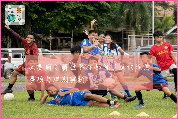 决赛前了解世界杯如何下注的注意事项与规则解析
