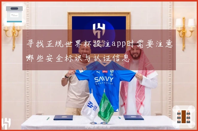 寻找正规世界杯投注app时需要注意哪些安全标识与认证信息