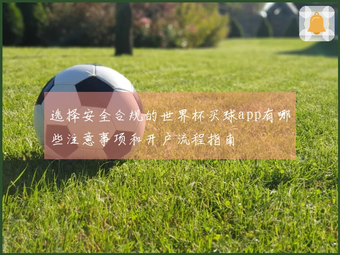 选择安全合规的世界杯买球app有哪些注意事项和开户流程指南